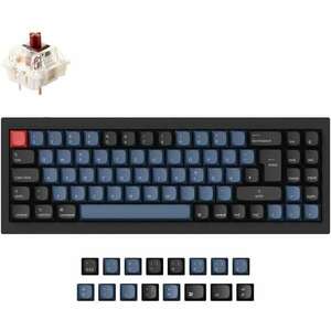 Keychron Q7 (Gateron G Pro Brown) Vezetékes Mechanikus Gaming Billentyűzet - Német kép