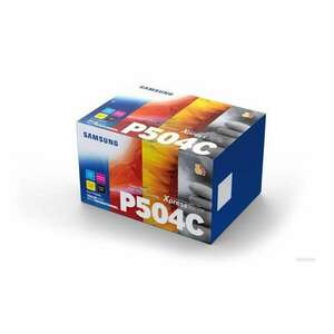 Samsung CLT-P504C lézertoner Multipack Bk, C, M, Y (K504S + C504S + M504S + Y504S) eredeti Bk 2, 5K CMY 1, 8K (SU400A) kép