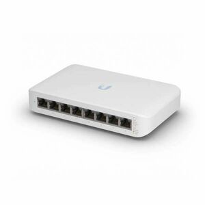 Ubiquiti UniFi Switch Lite 8 PoE Vezérelt L2 Gigabit Ethernet (10/100/1000) Ethernet-áramellátás (PoE) támogatása Fehér kép