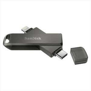 SanDisk iXpand Pen Drive 128GB Type-C / Lightning Luxe fekete kép