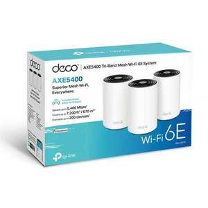 TP-Link DECO XE75(3-PACK) Wireless Mesh Networking system AXE5400 DECO XE75(3-PACK) kép