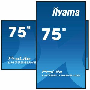 iiyama 75" ProLite LH7554UHS-B1AG IPS LED Display kép