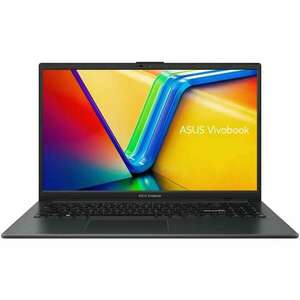 Laptop ASUS Vivobook Go 15 E1504FA-NJ1016, AMD Ryzen 3 7320U (2, 4/4, 1 GHz, 4M), 16 GB, 512 GB M.2 NVMe SSD, AMD Radeon 610M, Free DOS, fekete kép