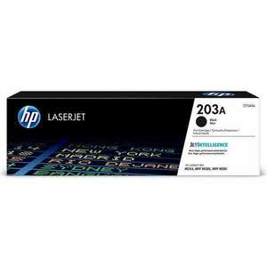 HP CF540A Lézertoner HP ColorLaserJet Pro MFP M280nw, MFP M281fdn, MFP M281fdw nyomtatókhoz, HP 203A, fekete, 1, 4k kép