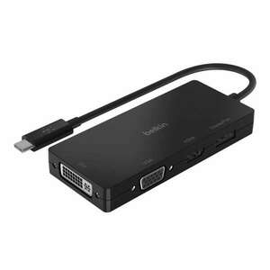 Belkin AVC003BTBK dokkoló állomás és port replikátor Vezetékes USB 3.2 Gen 1 (3.1 Gen 1) Type-C Fekete kép