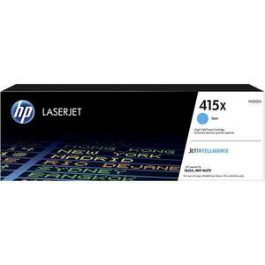 HP Toner (415X) W2031X ciánkék 6000/oldal M454/M479 (W2031X) kép