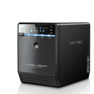 Fantec QB-35US3R 4x 3.5" USB 3.2 Gen1 Külső HDD ház - Fekete (1519) kép