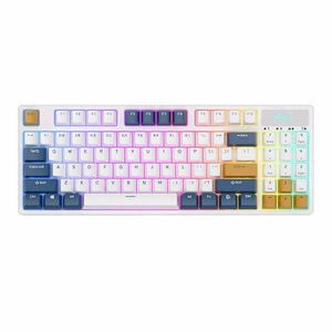 Mechanical keyboard Royal Kludge RK89 RGB, Lemon switch (white) (RK89 lemon switch) kép