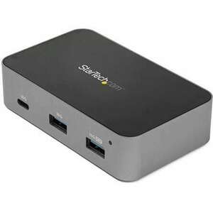 StarTech.com HB31C3A1CS hálózati csatlakozó USB 3.2 Gen 2 (3.1 Gen 2) Type-C 10000 Mbit/s Fekete, Szürke kép