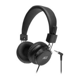 ACT AC9300 Vezetékes Headset - Fekete kép