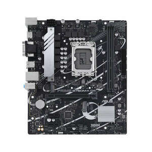 Asus Alaplap - Intel PRIME B760M-K D4 s1700 (B760, 2xDDR4 5333MHz, 4xSATA3, 2xM.2, HDMI+VGA) kép