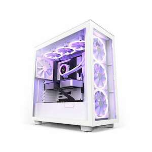 NZXT H7 Elite 2023 Fehér (Táp nélküli) ablakos ATX ház kép