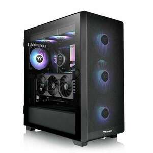 Thermaltake S250 TG Midi Tower Fekete kép