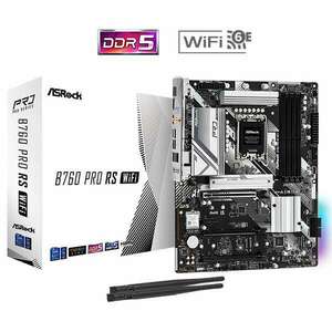 Asrock B760 Pro RS WiFi Intel B760 LGA 1700 ATX kép