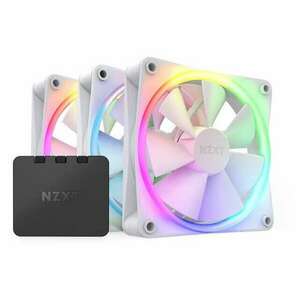 NZXT F120 RGB Triple Pack Számítógép ház Ventilátor 12 cm Fehér 3 db kép