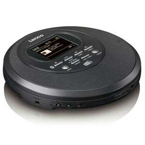 Lenco CD-500BK Discman Hordozható CD lejátszó - Fekete (CD-500BK) kép