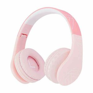 PowerLocus P1 wireless headphones for kids (pink) kép