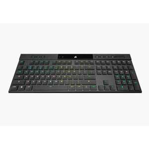 Corsair K100 AIR billentyűzet Játék USB + RF Wireless + Bluetooth QWERTY Angol Fekete kép