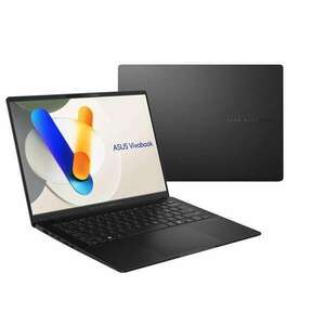 ASUS CONS Vivobook S14 M5406UA-PP027 14" 3K OLED GL Ryzen 7-8845HS 16GB 1TB M.2 Notebook Fekete kép