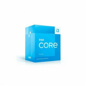 Intel Processzor - Core i3-13100 (3400Mhz 12MBL3 Cache 10nm 60W skt1700 Raptor Lake) BOX kép