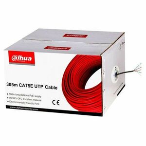 Dahua PFM920I-5EUN 305m, réz, PVC, árnyékolatlan, 4x2xAWG24 Cat.5E (U/UTP) fali kábel kép