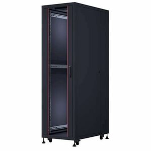 FORMRACK 20U Cosmoline 600x1000 19" szabadon álló rack szekrény - RAL9005 fekete kép