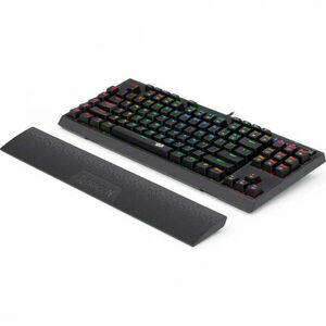 Redragon Broadsword-Pro Mechanical Gaming RGB Wired Keyboard Brown Switches Black HU kép