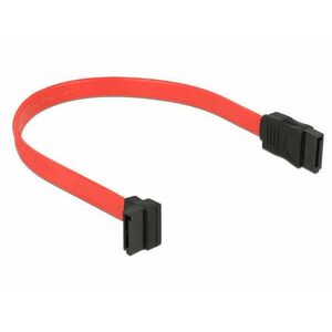 DeLock Cable SATA 22cm up/straight Red kép