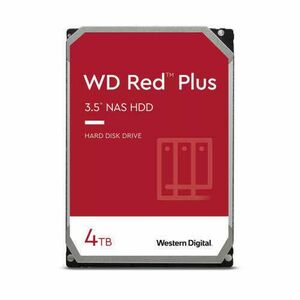 WESTERN DIGITAL 3.5" HDD SATA-III 4TB 5400rpm 256MB Cache, CAVIAR Red Plus kép