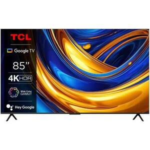 TCL P655 85P655 televízió 2, 16 M (85") 4K Ultra HD Smart TV Wi-Fi Fekete 450 cd/m? kép