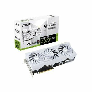 Asus TUF-RTX4070TIS-O16G-WHITE-GAMING kép