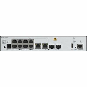 Huawei eKit Switch 10x1000Mbps + 2x10GE (SFP+) + 1konzol port, USB, AC650-256AP kép