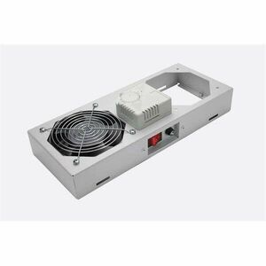 Lande LN-FAN-THM-1FWMIP-LG 1 modulos szürke ventilátor egység termosztáttal kép