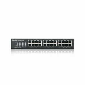 ZYXEL Switch 24x1000Mbps Fémházas Rackes, GS1100-24E-EU0103F kép