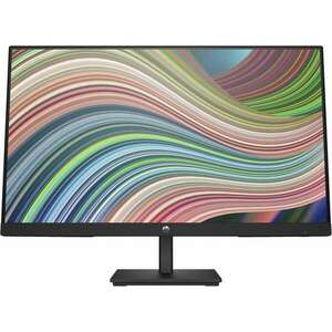 HP V24ie, 60.96 cm (24"), 1920 x 1080, 5 ms, 60 Hz, FHD, IPS, HDMI, DP, VGA, HDCP, (E), Fekete LED monitor kép