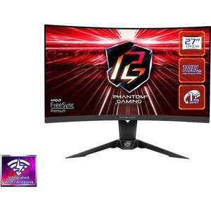 27" ASRock PG27Q15R2A ívelt LCD monitor (90LXA030-A0E2A0V) (90LXA030-A0E2A0V) kép