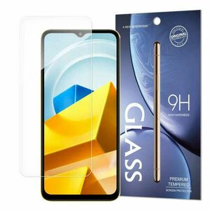 Tempered Glass Xiaomi Poco M5 tempered glass 9H hardness (packaging - envelope) kép