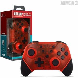 Armor3 NuChamp Nintendo Switch Piros LED vezeték nélküli kontroller (M07467-RL) kép