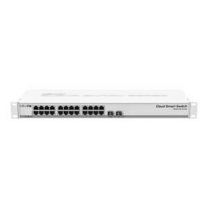 Smart Management Switch, 24 x Gigabit, 2 x SFP+ 10Gbps - Mikrotik kép