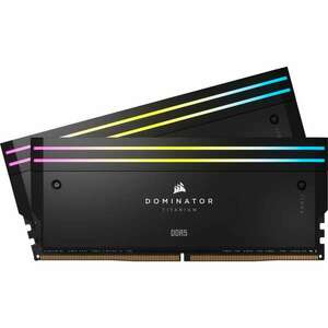 Corsair 32GB / 6000 Dominator Titanium (Intel XMP) DDR5 RAM KIT (2x16GB) kép