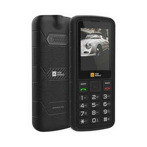 AGM M9 2G ütés- és vízálló IP68 mobiltelefon, kártyafüggetlen, Dual Sim, fekete kép