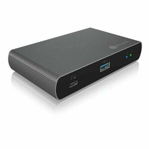 Raidsonic IcyBox IB-HUB801-TB4 4-port hub with Thunderbolt 4 interface and up to 8K@30 Hz video output kép