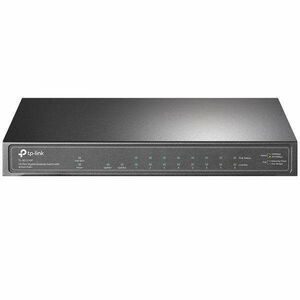 TP-Link Switch PoE - TL-SG1210P (10 port 1Gbps; 8x at/af PoE port; 63W; 1x SFP) kép