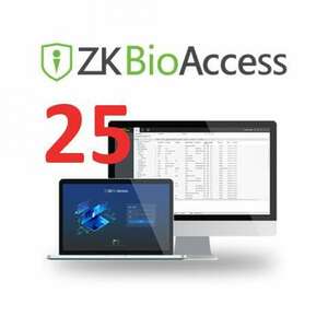 ZKBioAccess licenc 25 ajtóhoz és 4000 felhasználóhoz - Zkteco kép