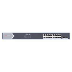 Switch 16 gigabites PoE port, 2 SFP port, Smart Management - HIKVISION kép