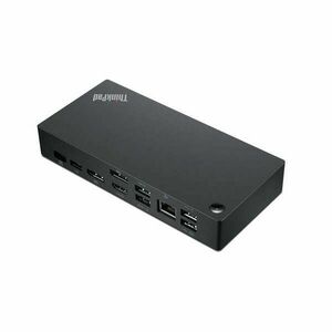 Lenovo 40AY0090EU dokkoló állomás és port replikátor Vezetékes USB 3.2 Gen 1 (3.1 Gen 1) Type-C Fekete (40AY0090EU) kép