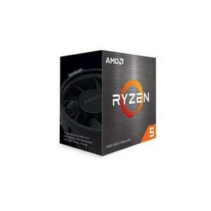 Amd am4 cpu ryzen 5 5600 3.5ghz 35mb cache 100-100000927BOX kép