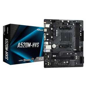 ASRock A520M-HVS alaplap kép