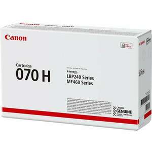 Canon CRG-070H Black lézertoner eredeti 10, 2K 5640C002 kép