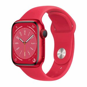 Apple Watch Series 8 41mm Cellular Sport - Piros-Piros kép